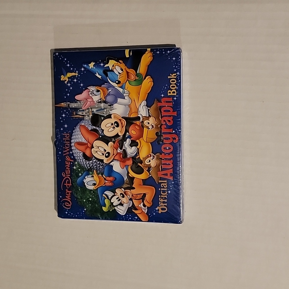 Walt Disney World official autograph book..